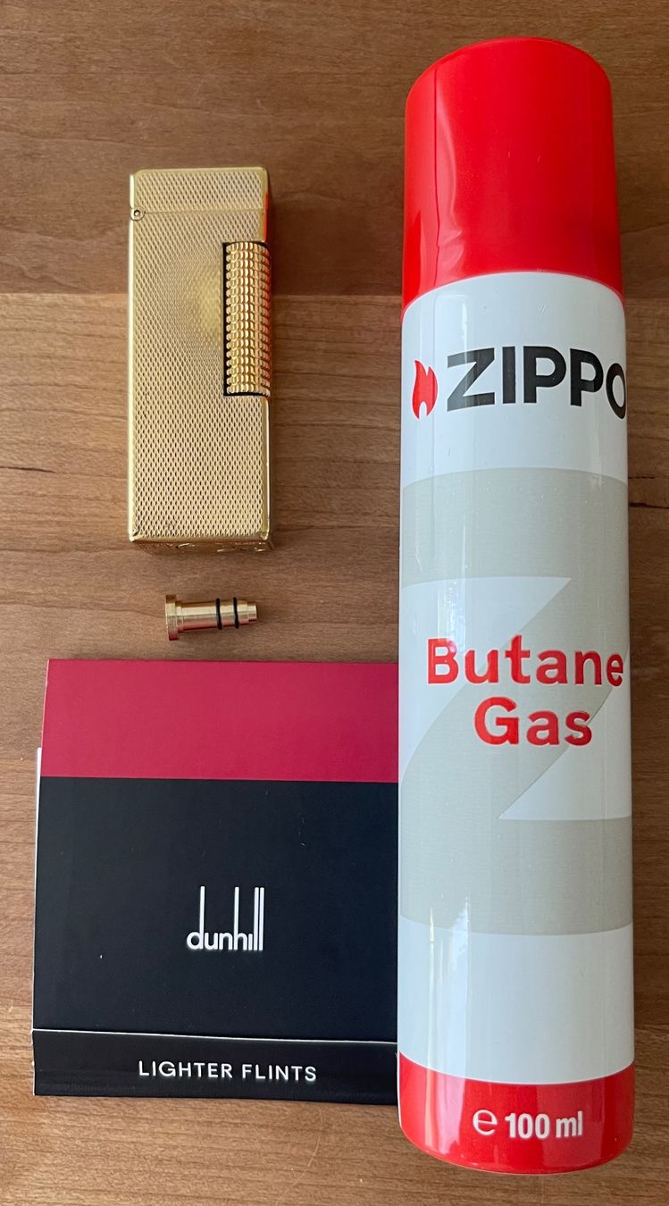 Dunhill Feuerzeuge: professionell restauriertes Vintage Dunhill Feuerzeug – Gebraucht aus Embrach von watchesandlighters 2