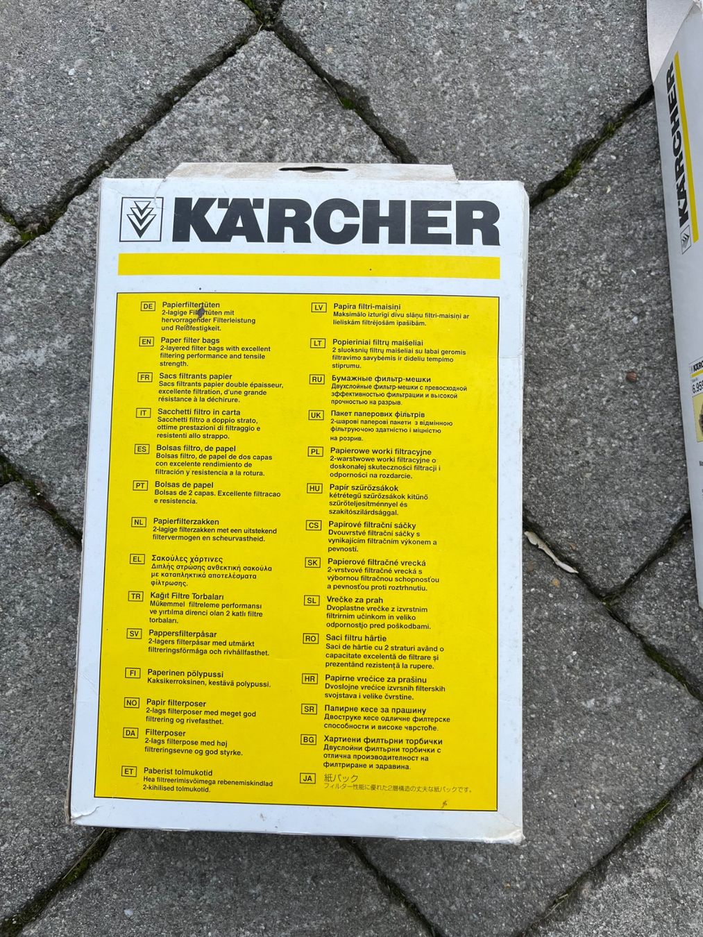 Kärcher Tutte le macchine: Kärcher Papierfiltertüten 6.959-130 – Nuovo (secondo la descrizione) da Wolfhausen venduto da zottel4 2