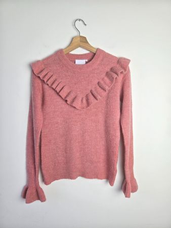 KAFFE Pullover, rosa, XS, guter Zustand