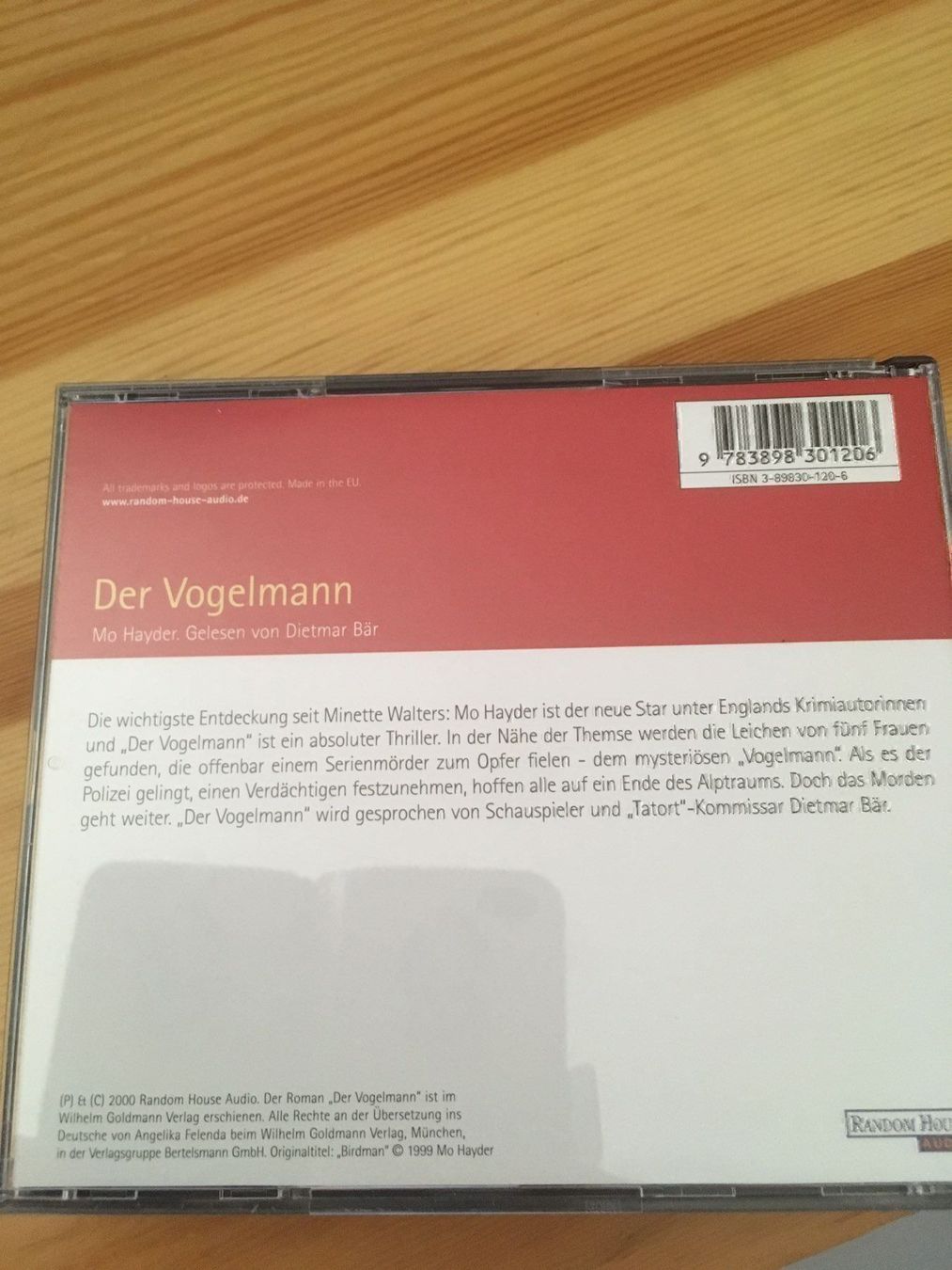 Audiolibri: Der Vogelmann – Usato da Däniken SO venduto da Sonjab0 1