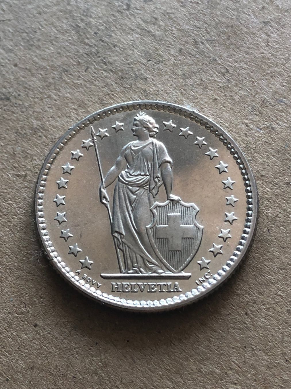 Tutti le monete: 2 Fr. 1978 Top – Usato da Schötz venduto da Odpa 1