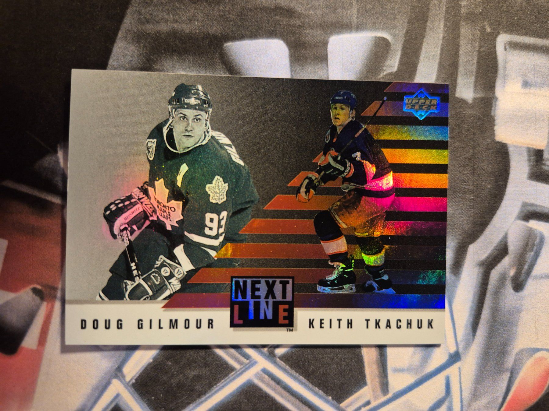 NHL Sammelbilder & Trading cards: NHL Next Line Doug Gilmour & Keith Tkachuk – Gebraucht aus Treiten von Sauber73