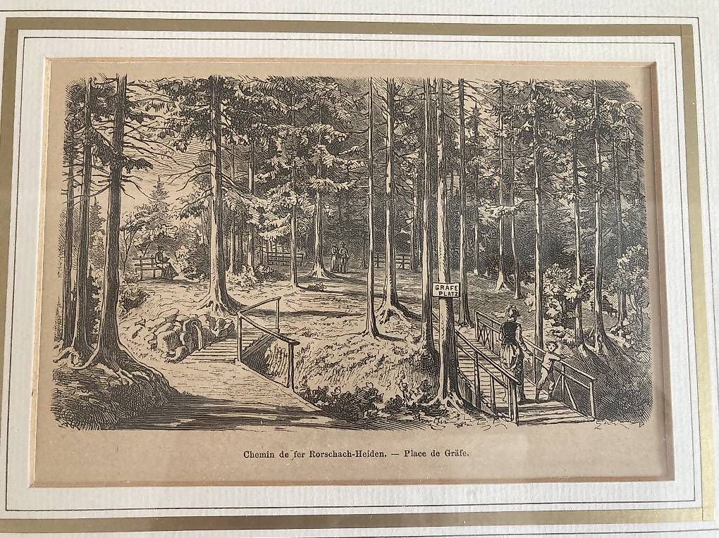 Incisioni: Antiker Holzstich um 1870 – Usato da Staad SG venduto da gab_7dr9 1