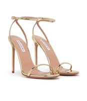 Aquazzura Gold Sandals EU 36