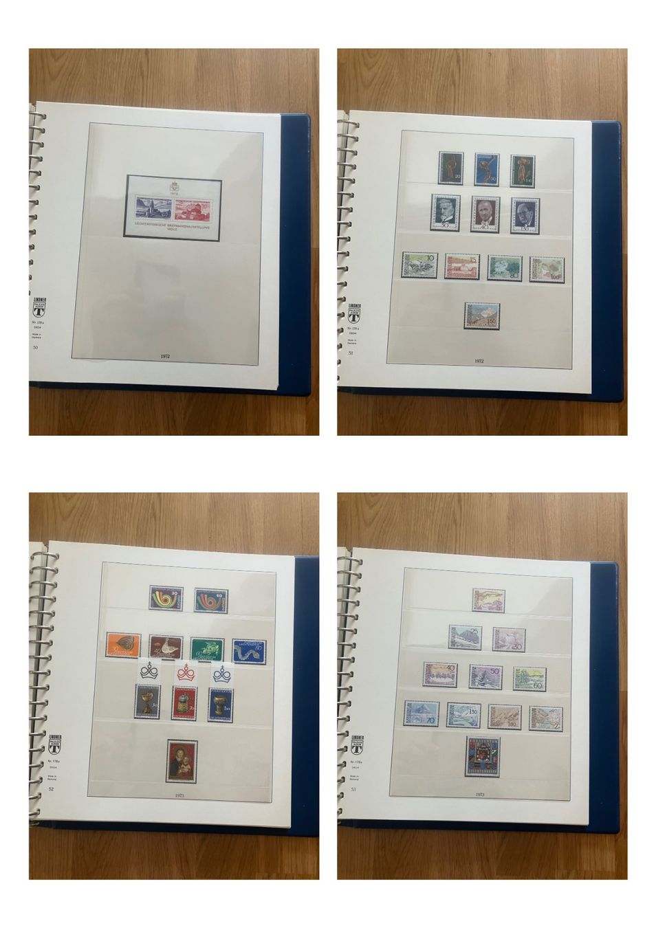 Tutti i francobolli: Liechtenstein Briefmarkensammlung – Usato da Männedorf venduto da AlvarA 6