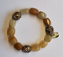 Phantasya Armband Echtsteine, Swarovski-Elements