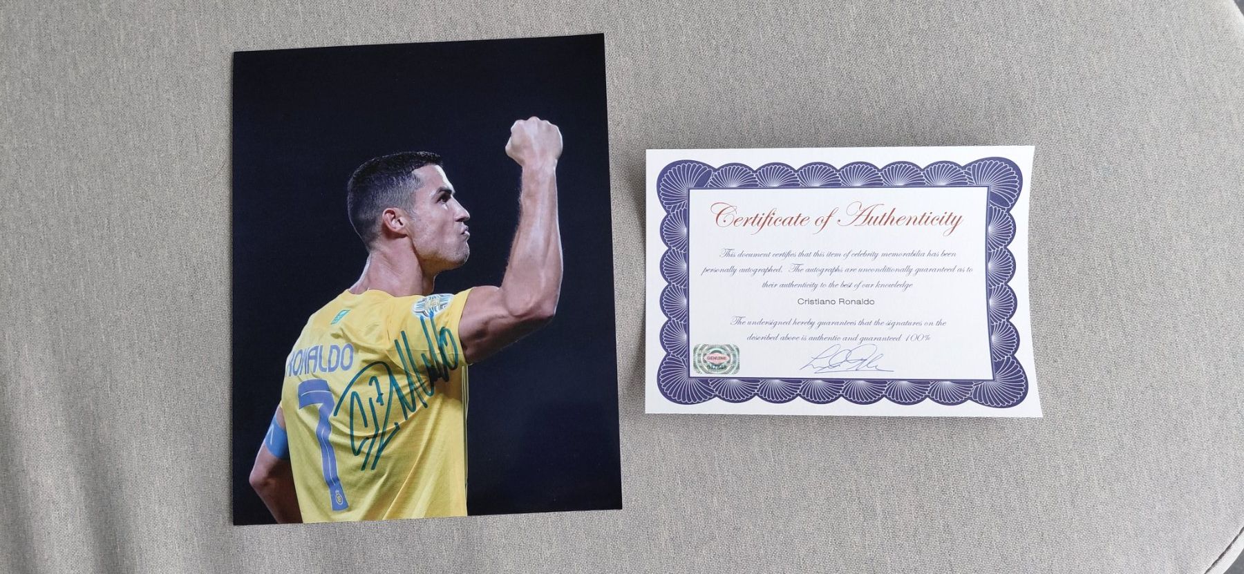 Autographes: Autogramm Christiano Ronaldo – D'occasion à Schmerikon par Olympia04