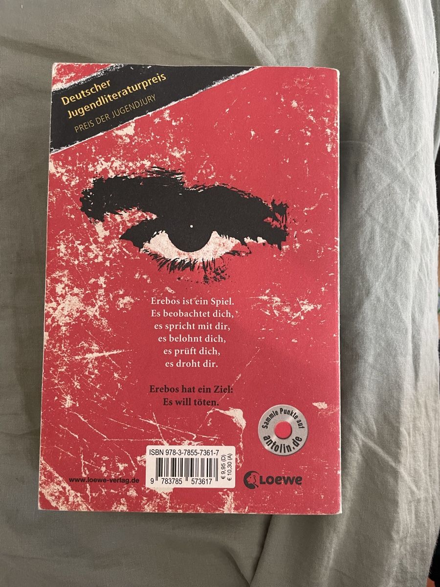 Libri: Erebos von Ursula Poznanski – Nuovo (secondo la descrizione) da Adliswil venduto da marieluiisa 1