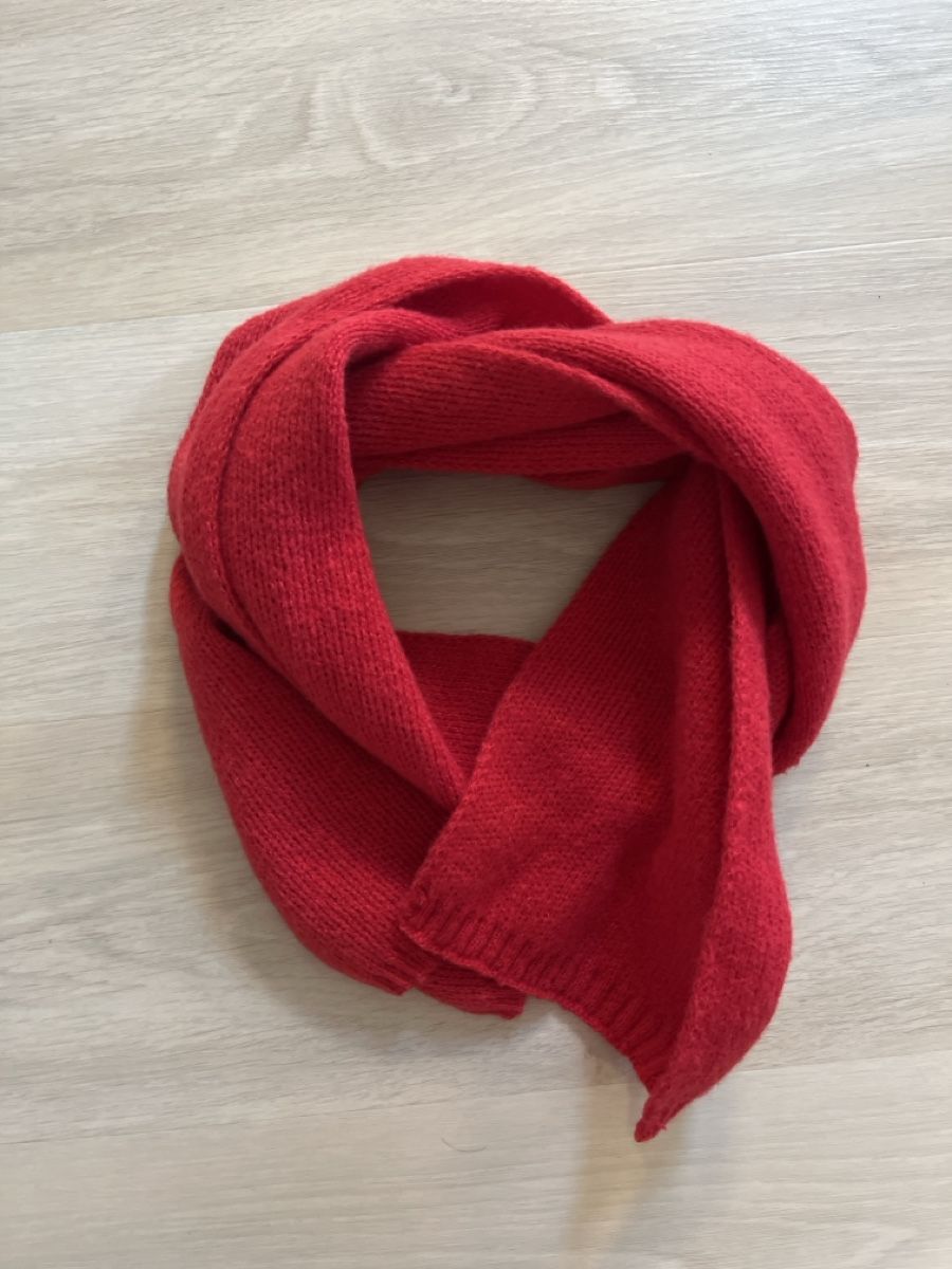 Foulard & Sciarpe: Roter Schal – Nuovo (secondo la descrizione) da Guntalingen venduto da mon_hc9m
