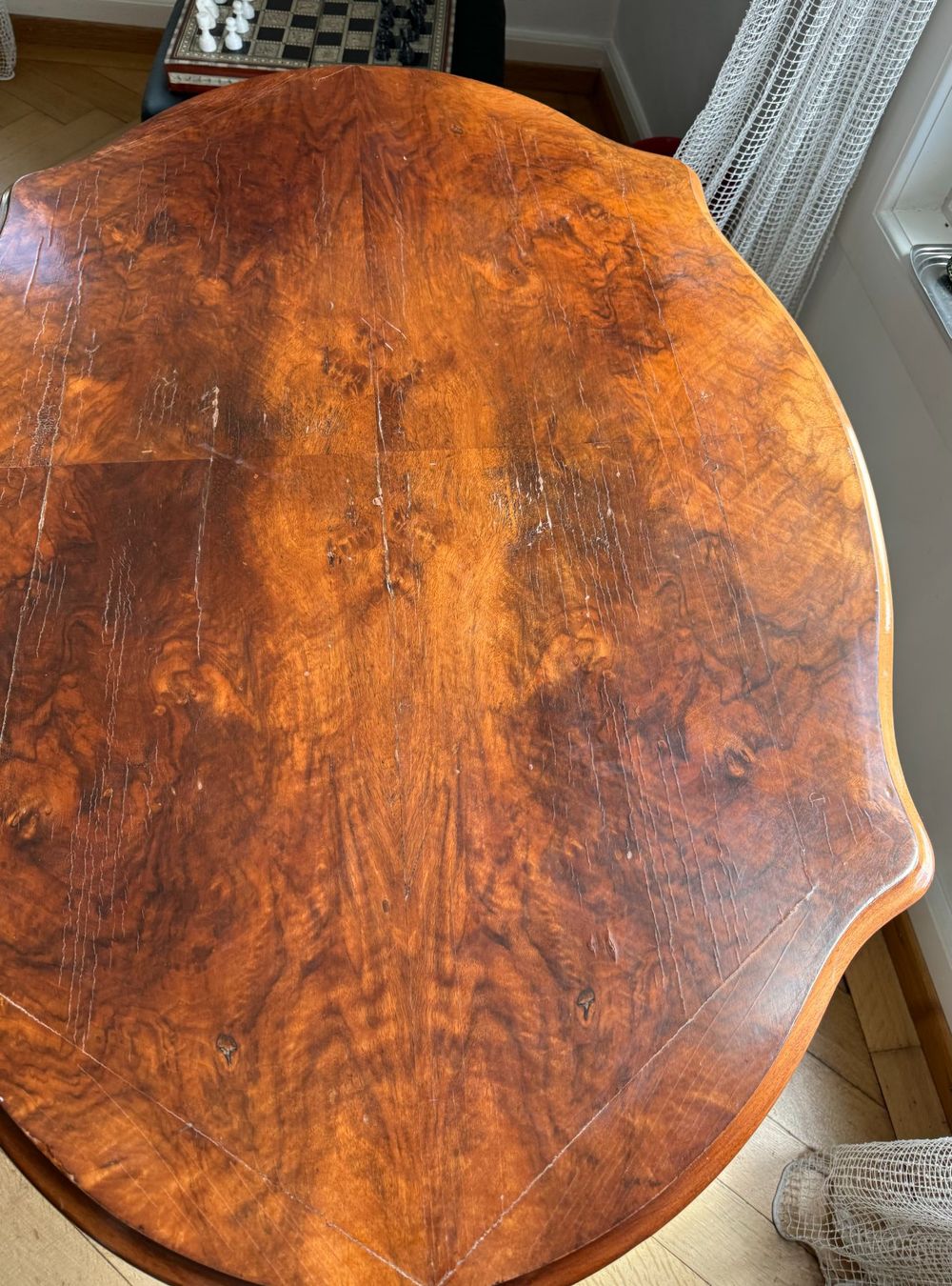 Tavoli: XIX Century Louis-Philippe Mahogany Table – Usato da Zürich venduto da kasiaf 1