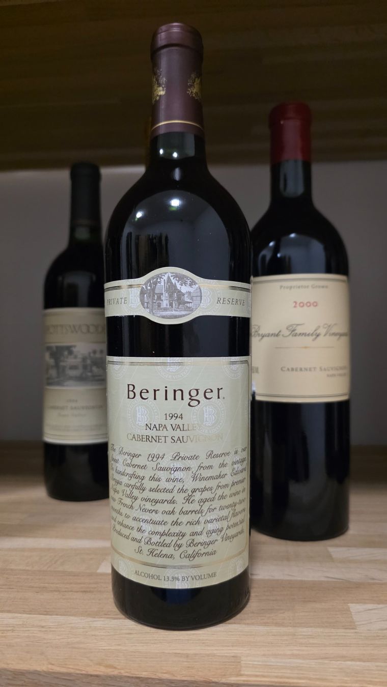 Vino: Beringer CAB 1994 – Nuovo e nell'imballaggio originale da Steinmaur venduto da Mediascan