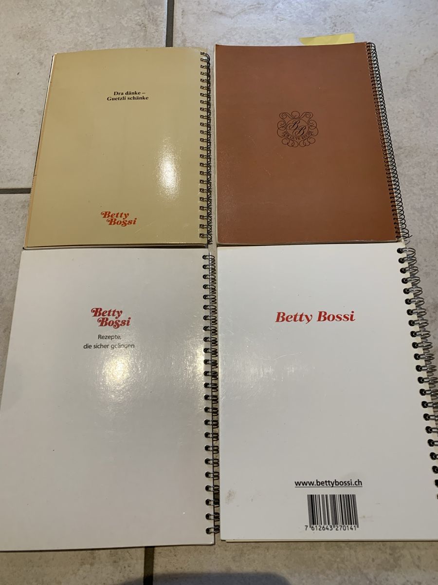 Libri: 4 Betty Bossi Klassiker – Usato da Egg b. Zürich venduto da ohtannenbaum 2