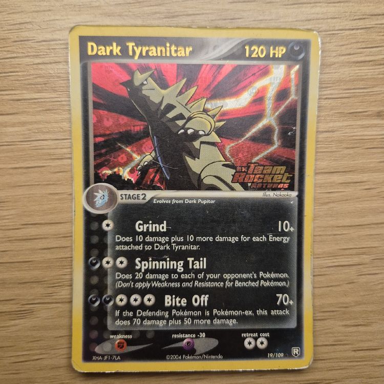Dark Tyranitar (19/109) Stamped EX Team Rocket Returns (Gebraucht) in ...