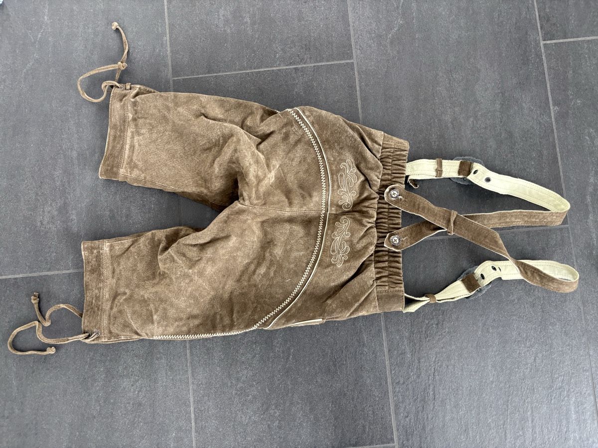 C&A Hosen: Kinder Lederhose Gr 128 – Gebraucht aus Waldkirch von bobby205 1