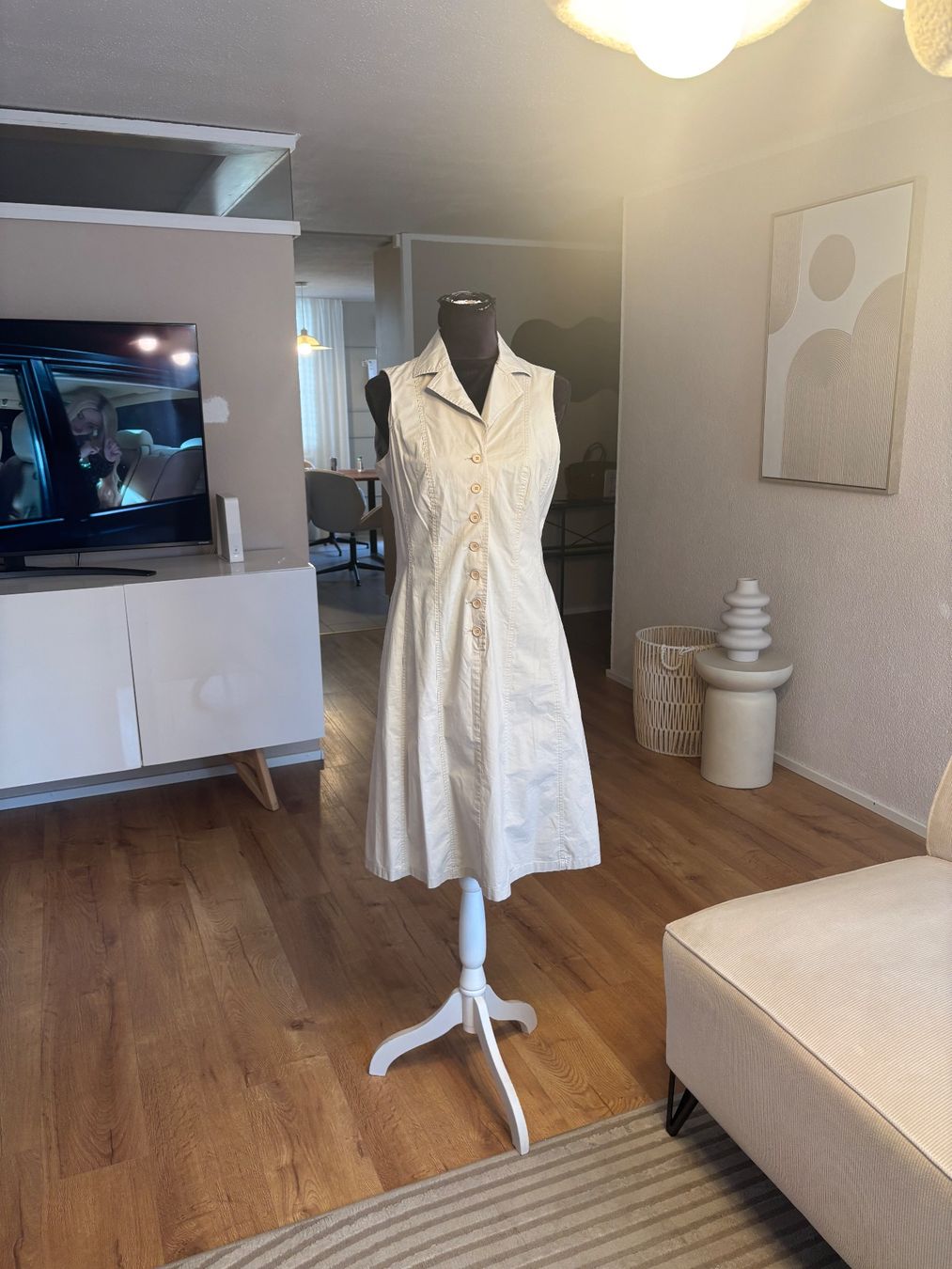 Vestiti: Cappellini Italy Blusenkleid Baumwolle – Usato da St. Margrethen SG venduto da dijanaO 4
