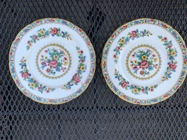 Teller: 2 Porzellan Deco Teller Ming Rose – Gebraucht aus Lichtensteig von Sincera01