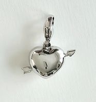 Charm "Herz" Silber 925 (rhodiniert) - Neu