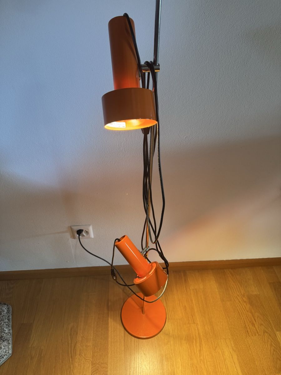 Lampen: Stralux Vintage Stehlampe orange – Gebraucht aus Basel von Joshy03 2