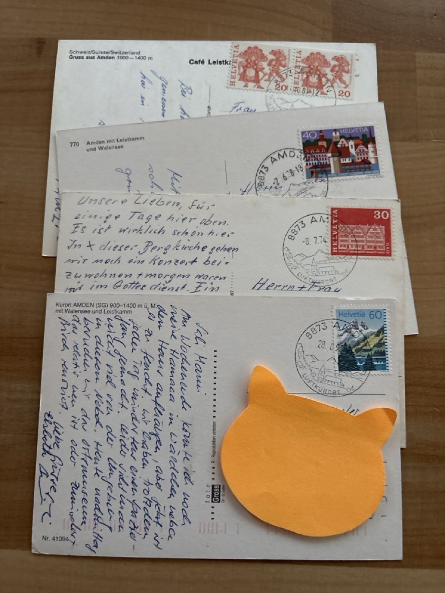 Cartoline postali: AK von Amden – Usato da Rümlang venduto da Kartenpost1 1