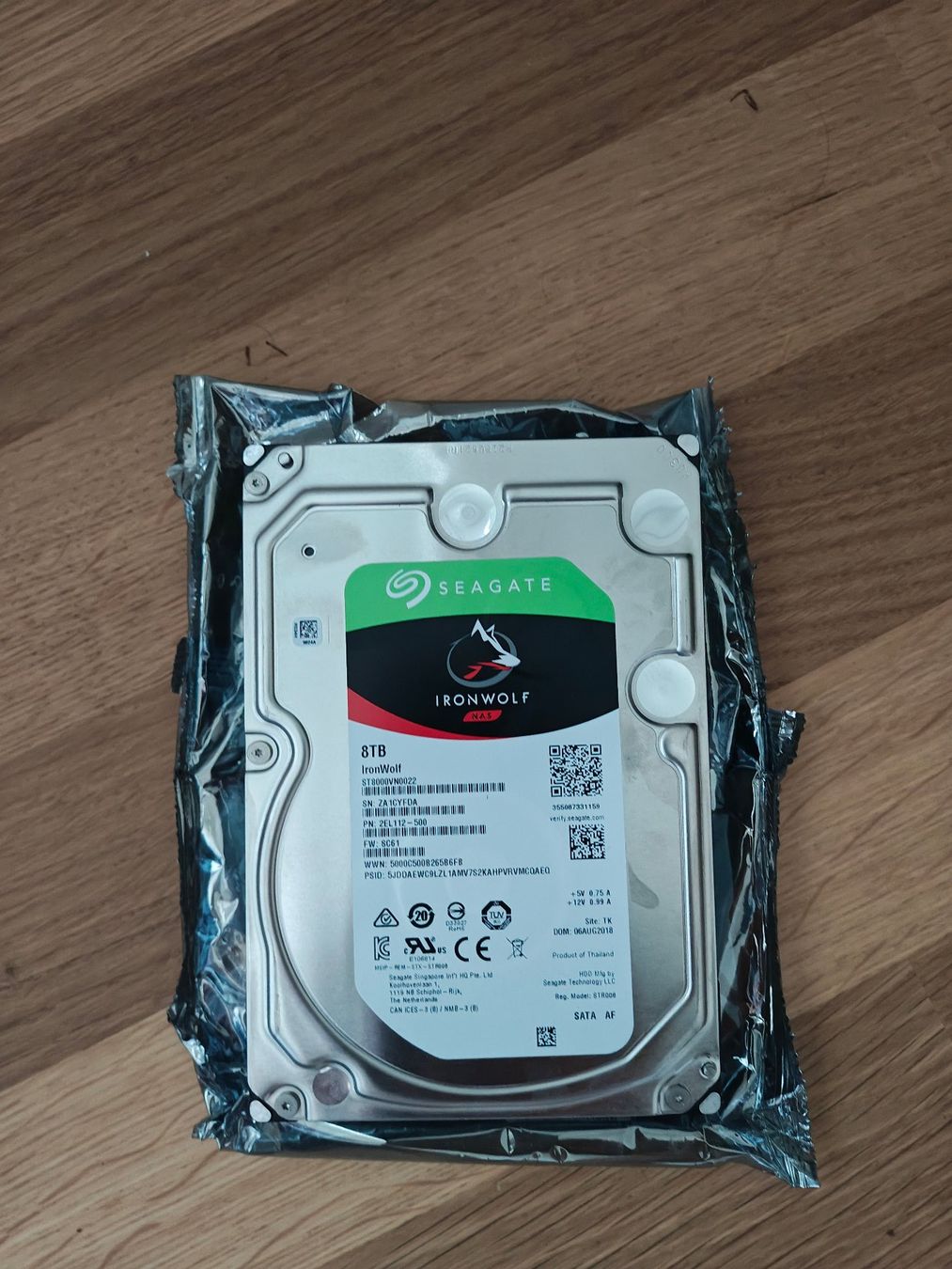 Seagate Dischi rigidi: Festplatte Seagate IronWolf Nas 8TB – Usato da Zürich venduto da n-buck