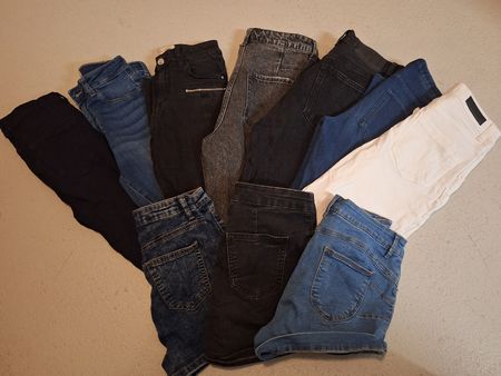 Jeans-Set für Teenager Gr. 34/36