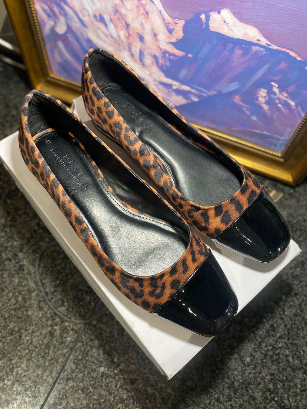 Damenschuhe: Leopard print flats – Neu und originalverpackt aus Safenwil von rgs_tg62 1