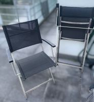 4x SIT Mobilia Design Gartenstühle Edelstahl Klappstuhl