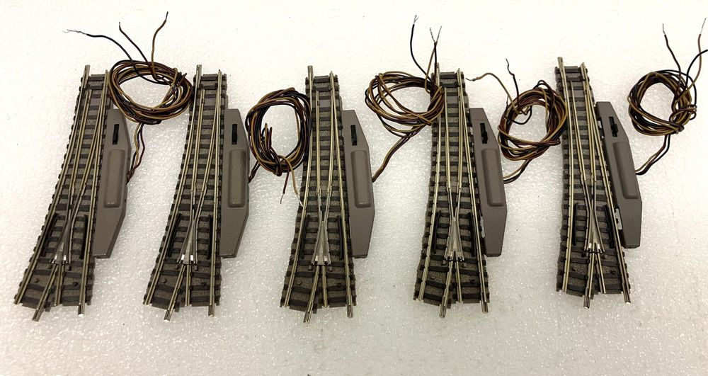 Fleischmann Modelleisenbahnen: Fleischmann 9179 N: 5 elektrische Weichen rechts - geprüft – Gebraucht aus Thun von retoolinoo 3