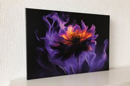 Blumenbild  – Modernes Leinwandbild Wanddekoration