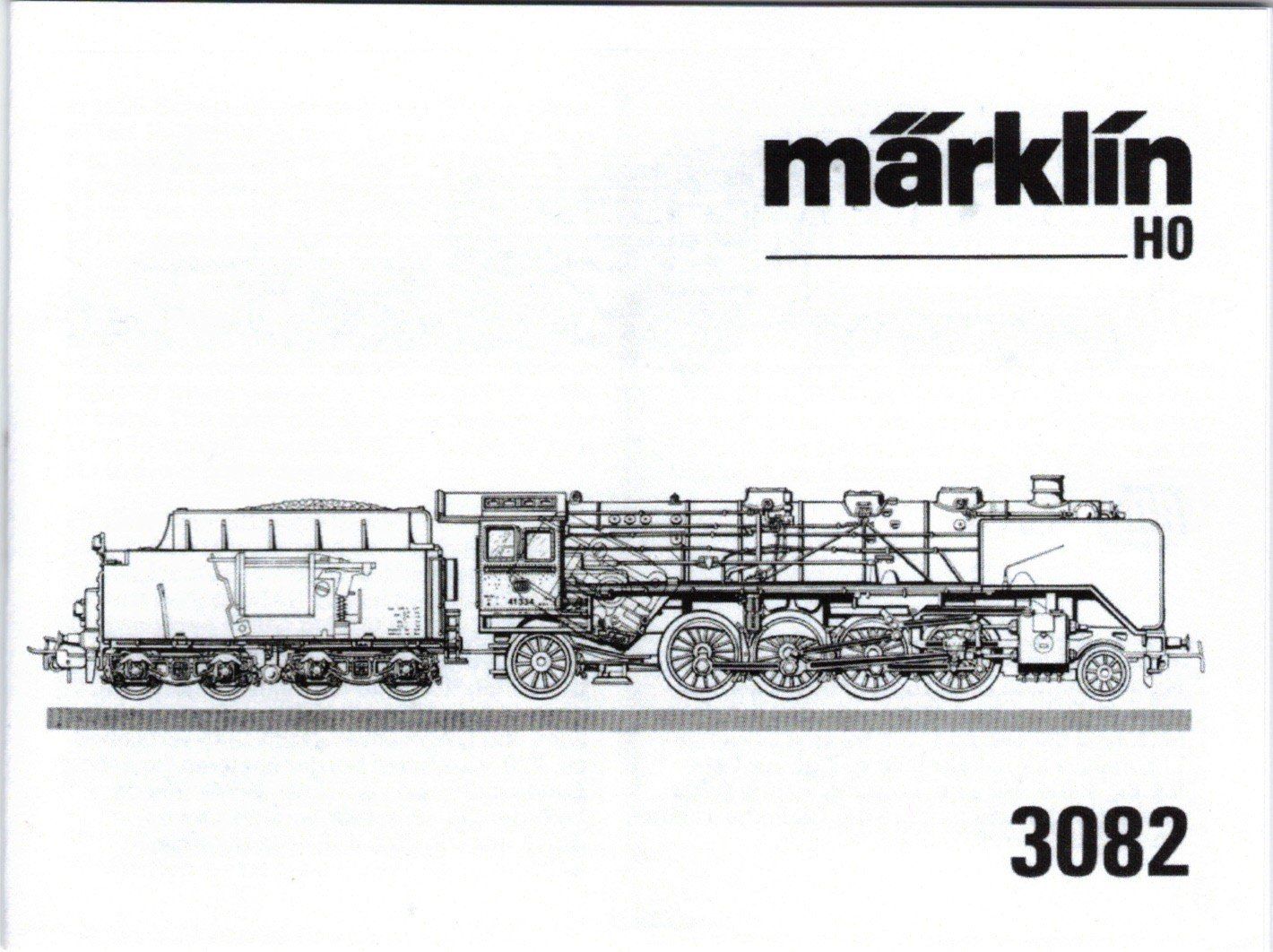 Märklin Modellini di ferrovie: Märklin Betriebsanleitung 3082 – Usato da Frauenfeld venduto da Fixtrix