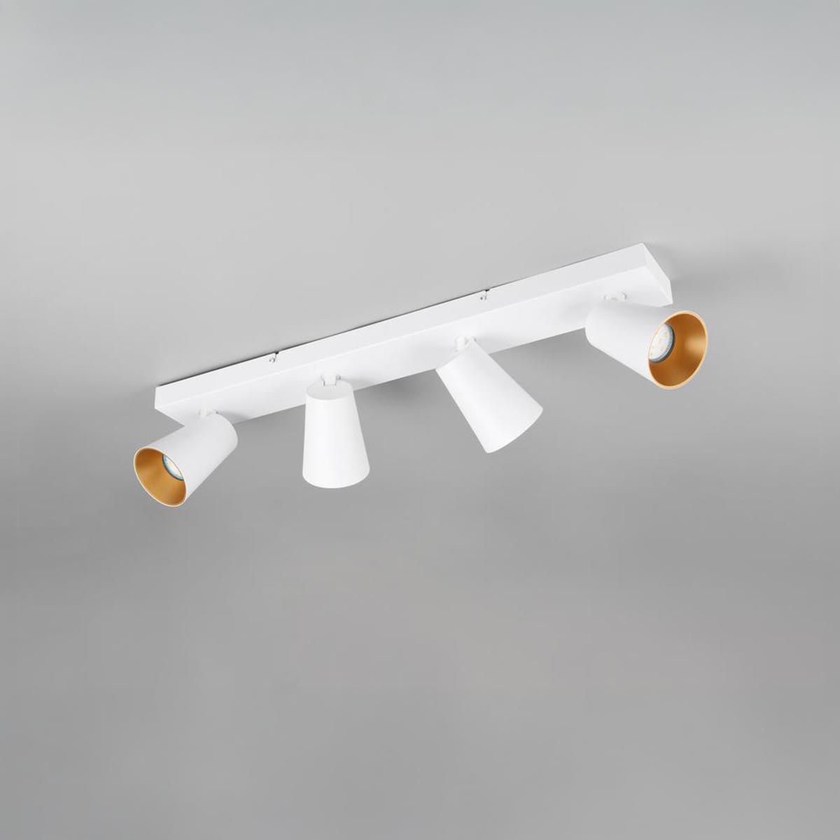 Lampen: Strahler, Weiss, 4 Spots, 64 cm x 9 cm – Neu (gemäss Beschreibung) aus Kreuzlingen von Smart-Light 3