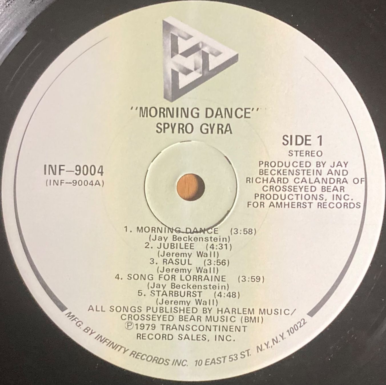 Schallplatten: SPYRO GYRA - MORNING DANCE – Gebraucht aus Poliez-Pittet von Newtown-Records 3