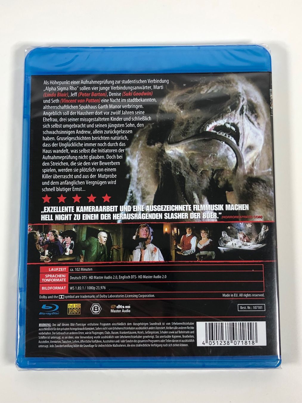 Alle DVDs: Hell Night (1981) - Bluray NEU & OVP – Neu und originalverpackt aus Bern von McFlurry_88 1