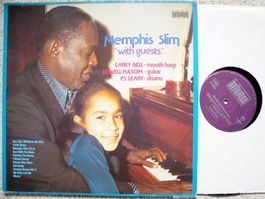 Memphis Slim – With Guests  - Piano Blues LP GEWASCHEN
