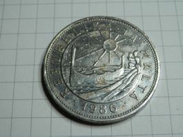 Malta 1 Lira, 1986