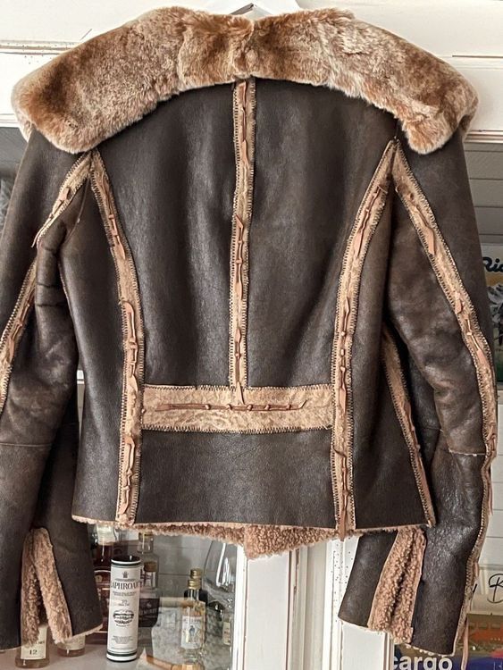 Giacche: DESIGNER LAMFELLJACKE "GUERRIERO" – Nuovo (secondo la descrizione) da Zürich venduto da STYLEHAUS 2