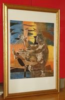 Kunstdruck von Hans Erni cybernetricd 1971