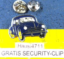 RENAULTC 4CV "CREMSCHNITTCHEN" AUTO PIN GLASIERT KLEIN-FEIN
