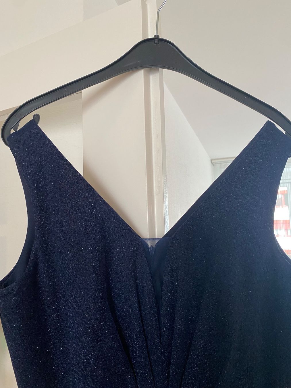Vestiti: ABENDKLEID MIT STRASSGÜRTEL - DUNKELBLAU – Usato da Winterthur venduto da hil_7mxs 2