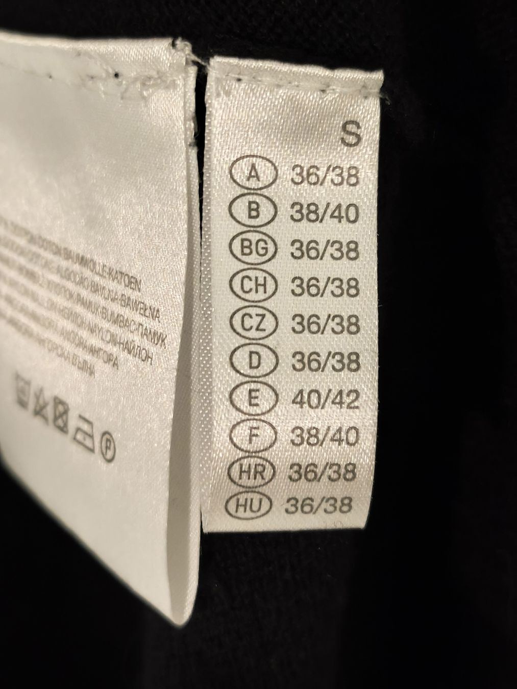 Vestiti: Schwarzes Strickkleid, V-Ausschnitt, Gr. S – Nuovo (secondo la descrizione) da Emmetten venduto da SecondhandSiska 4