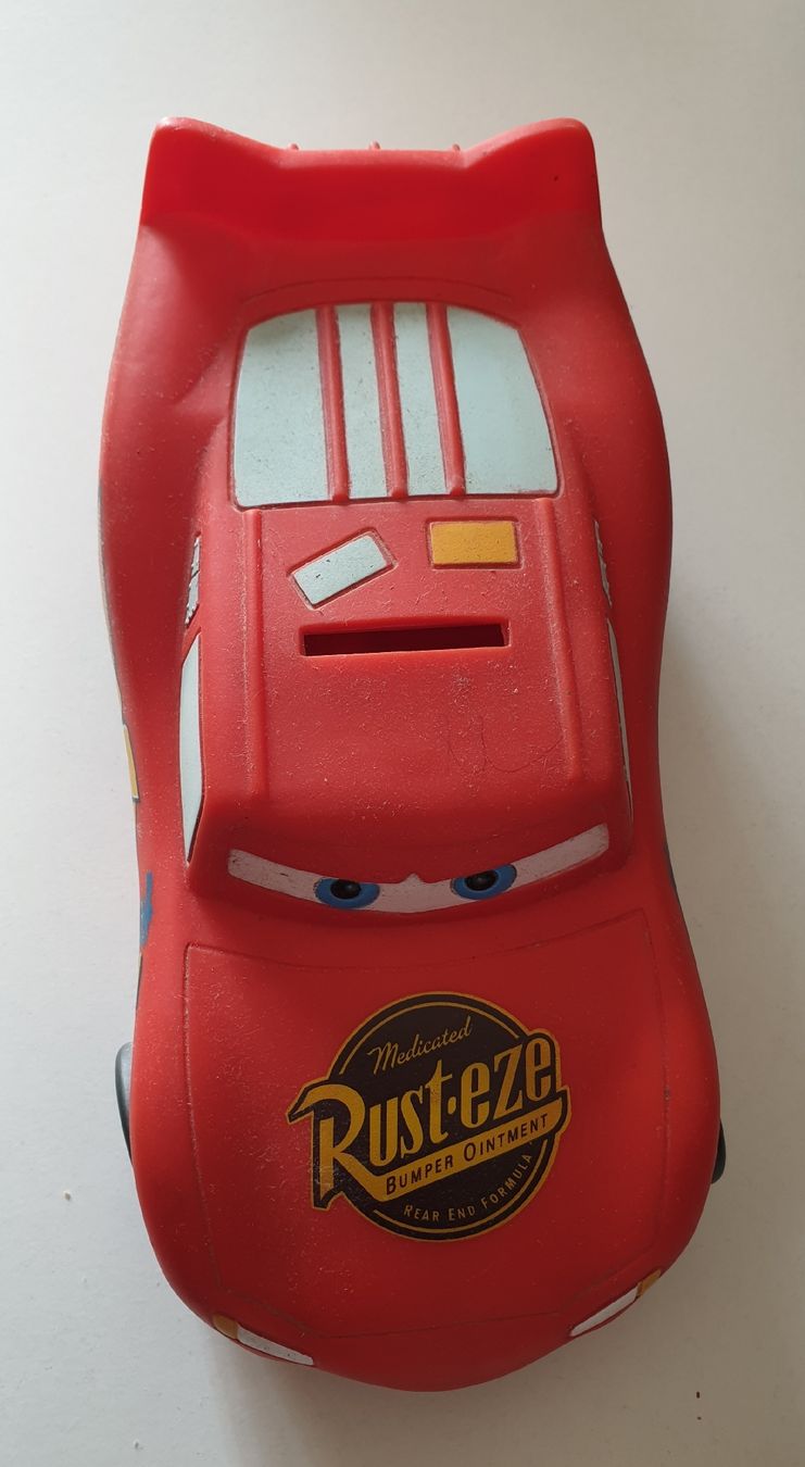 Salvadanai: Cars Spardose Lightning McQueen – Usato da Wettingen venduto da tg_sd