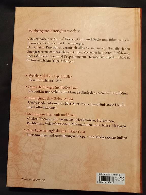 Libri: Chakra Praxisbuch – Usato da Gwatt (Thun) venduto da Tigi09 1