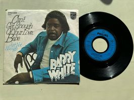 BARRY WHITE rare Single SOUL Kult Can't get FUNK DISCO 70's