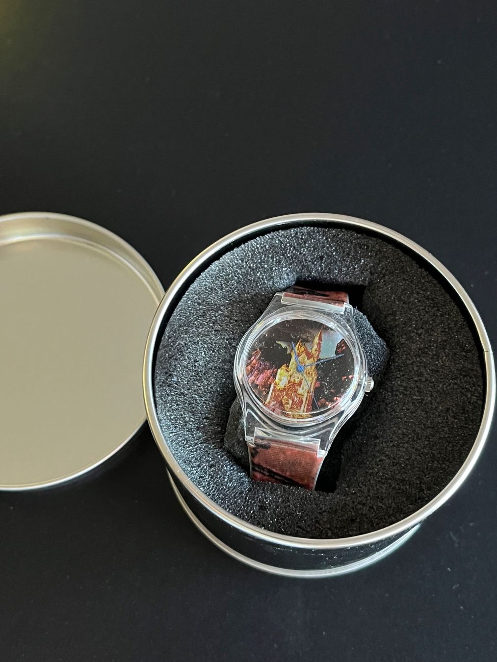 Swatch Orologi: limitierte Swatch Uhr mit Andy Warhol Bild – Nuovo e nell'imballaggio originale da Zürich venduto da Film2000 1