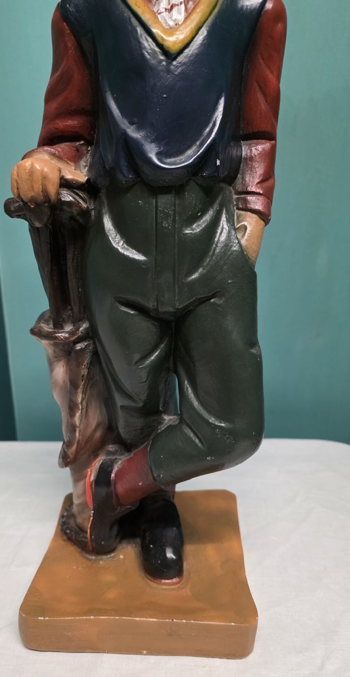 Figurines: Golfer Figur, Keramik, Handbemalt – D'occasion à Küssnacht am Rigi par swiss-pc 2