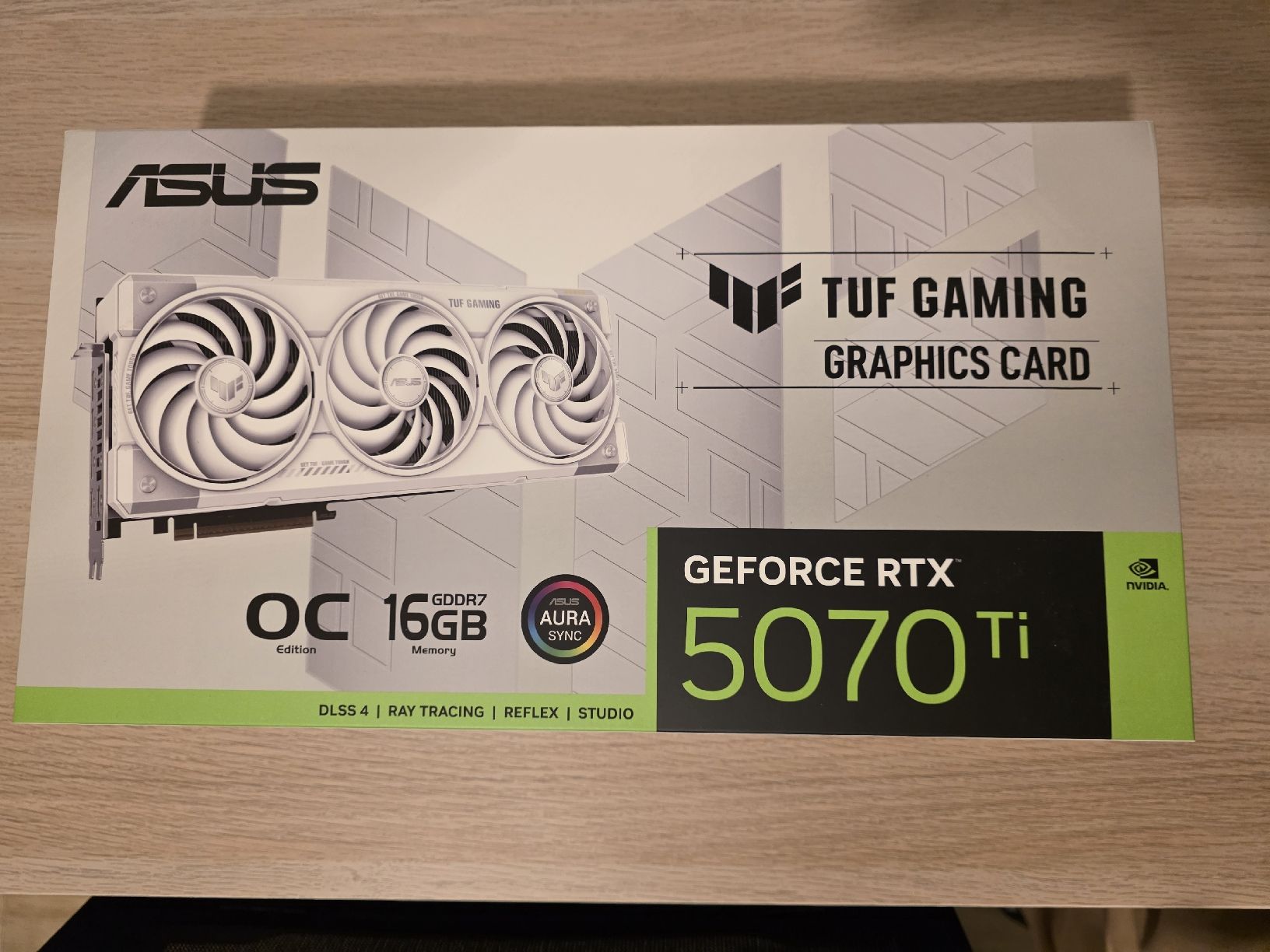 Asus Schede grafiche: Nvidia RTX 5070ti Asus TUF – Nuovo e nell'imballaggio originale da Cortaillod venduto da ioi_7rq6