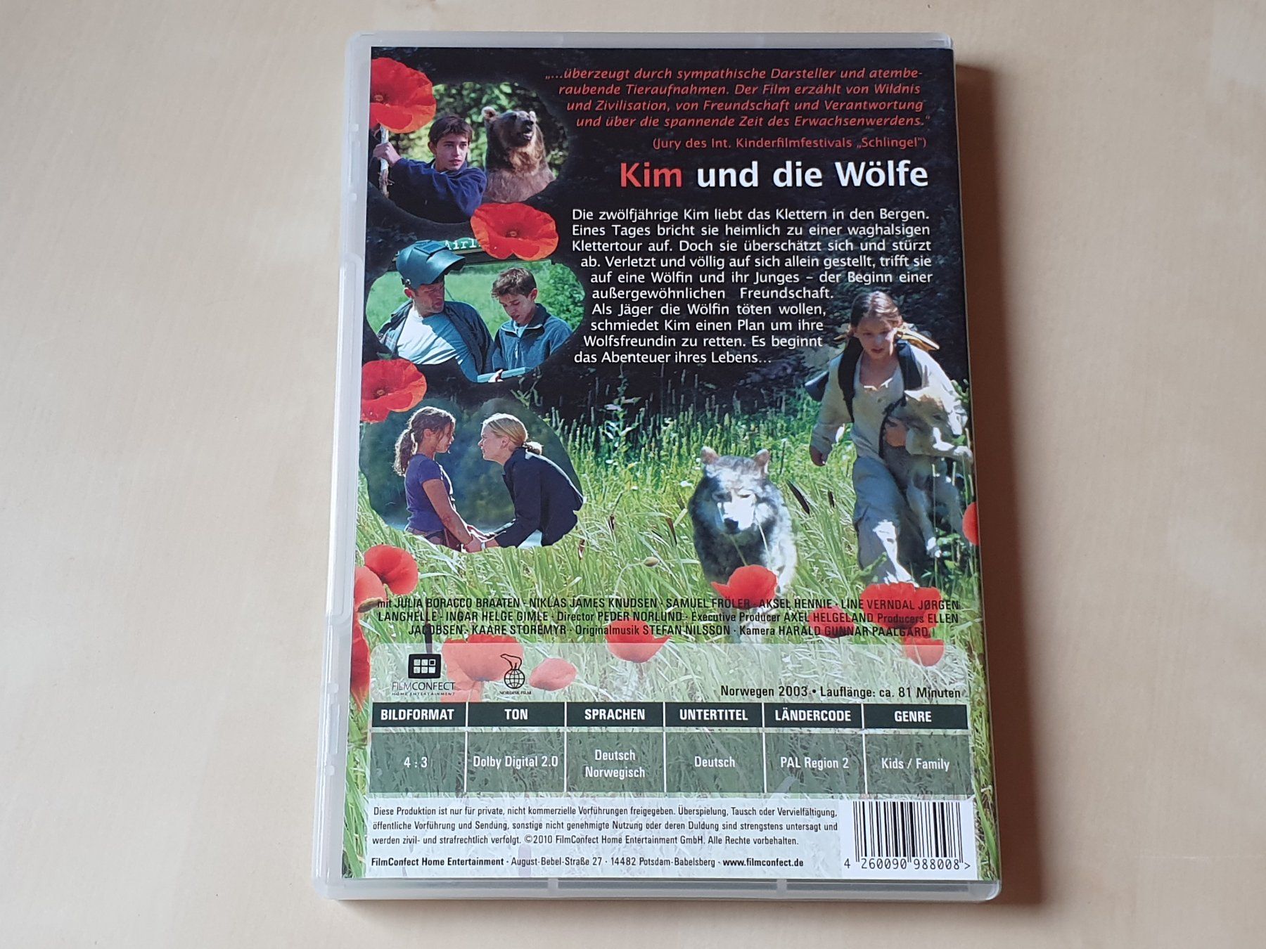 Tutti i DVDs: Kim und die Wölfe – Usato da Stansstad venduto da collectorsshop 1