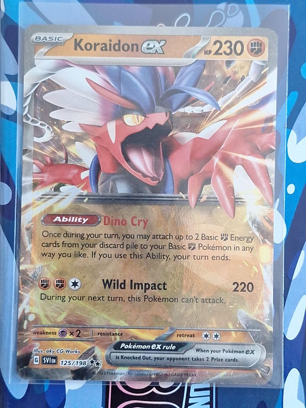 Pokémon Carte collezionabili: Koraidon ex - #2Ord – Usato da Altstätten SG venduto da GGsGameshop