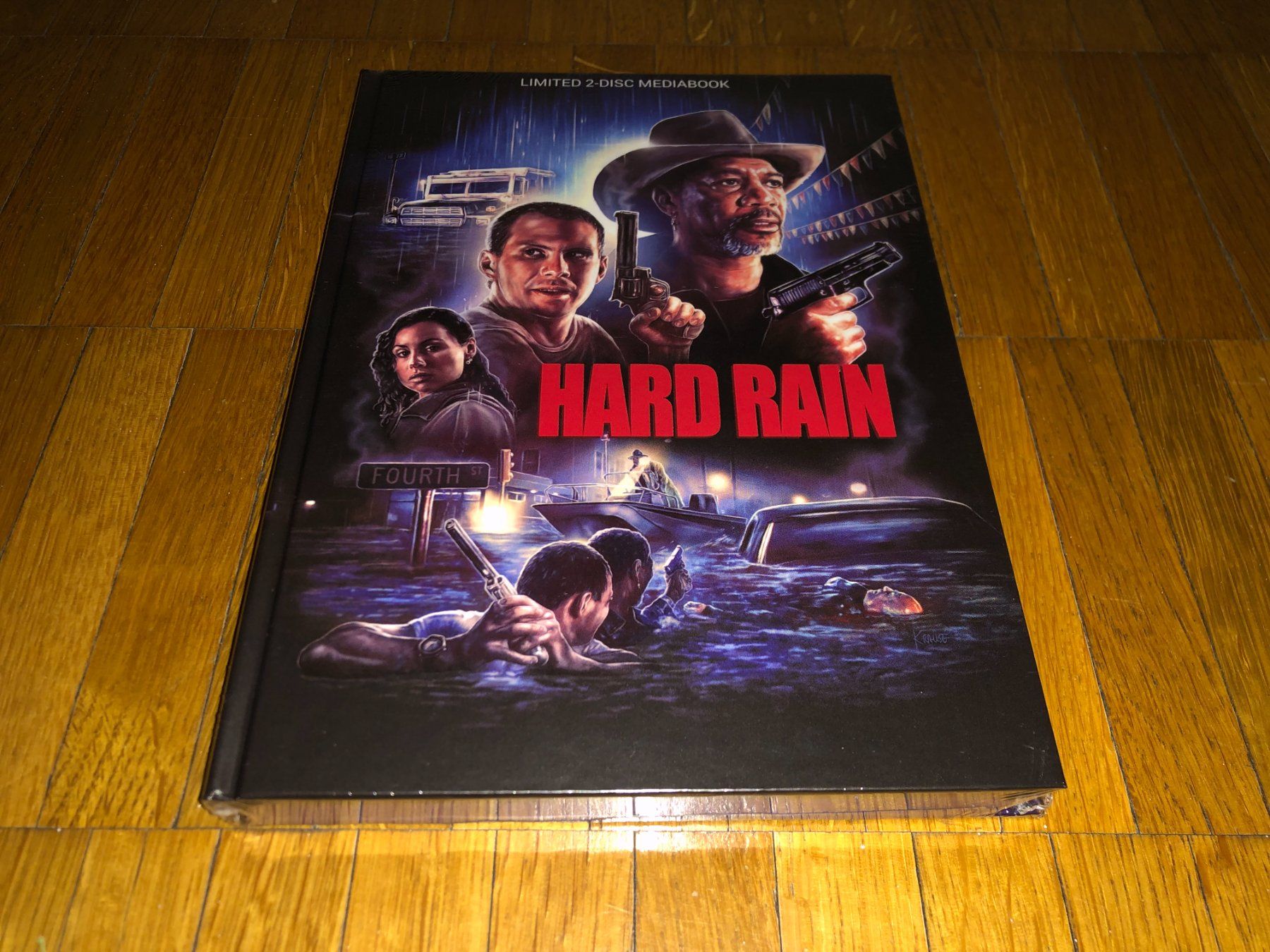 Tutti i DVDs: Hard Rain - MEDIABOOK - A - UNCUT – Nuovo e nell'imballaggio originale da Basel venduto da havsok