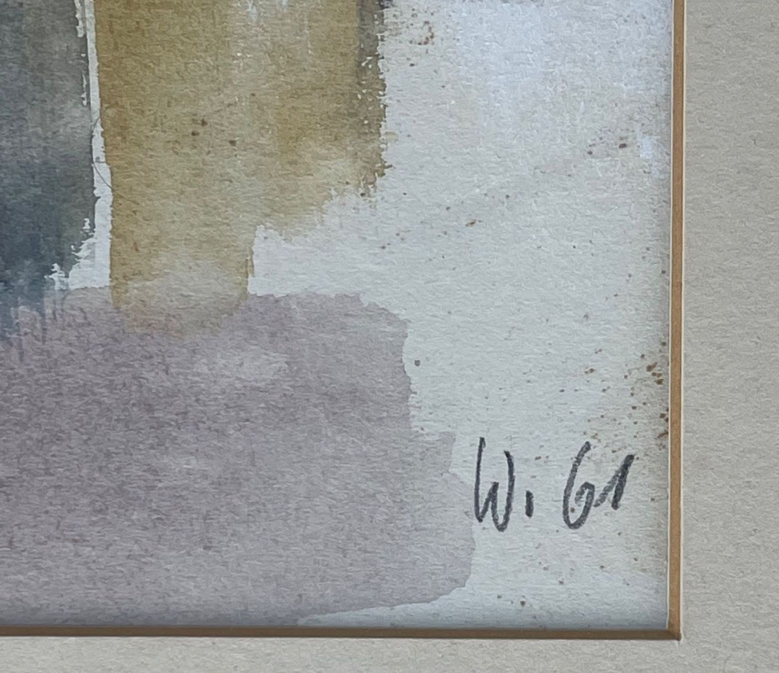 Dipinti: Interessante Dame Aquarell monogrammiert – Usato da Müllheim Dorf venduto da Othmar73 5